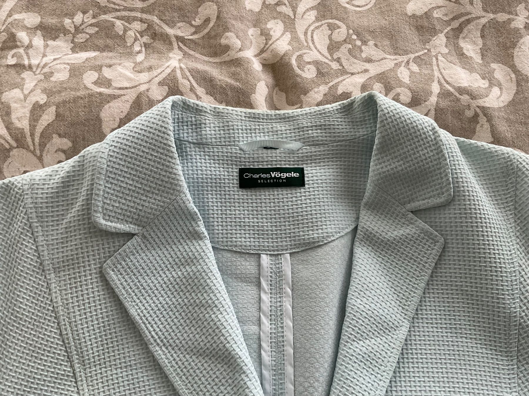 Vestes: Blazer Hellblau / von Charles Vögele / Gr. 44 – D'occasion à Rümlang par euqinom16 1