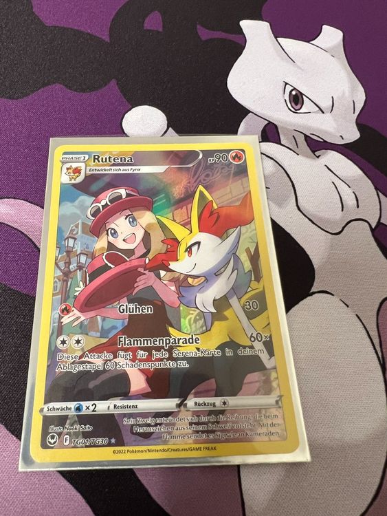 Rutena (SIT TG01) / Pokemon / Silberne Sturmwinde Kaufen auf Ricardo