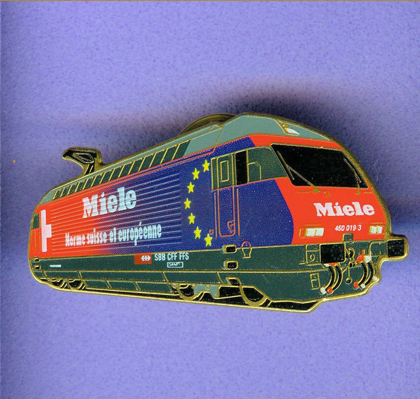 SBB/CFF/FFS Placchette & Badge: Schmid-Müller  Re 460  " Miele "  Lim.500 – Usato da Winterthur venduto da Sammleroase