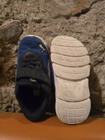 Kinderschuhe Puma blau schwarz Gr 26