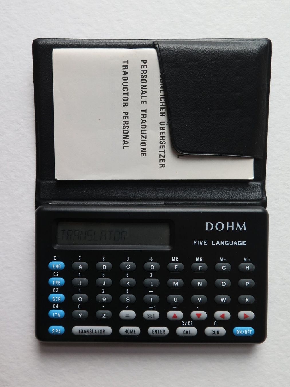 PDAs: DOHM Five Language Translator – Gebraucht aus Buchs AG von mr_steed 1