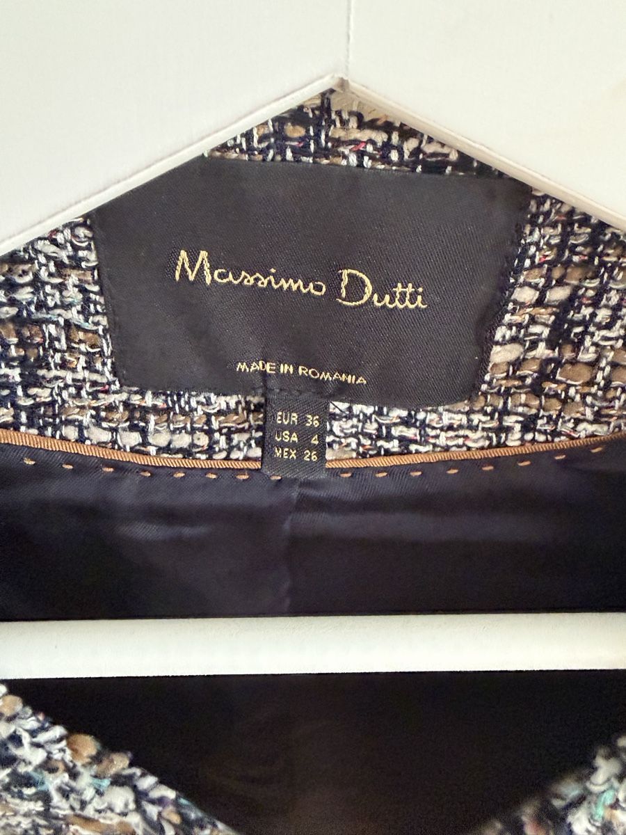 Massimo Dutti Jacken: Massimo Dutti Tweed Jacke Grösse 36 – Gebraucht aus Immensee von Froggy18 1