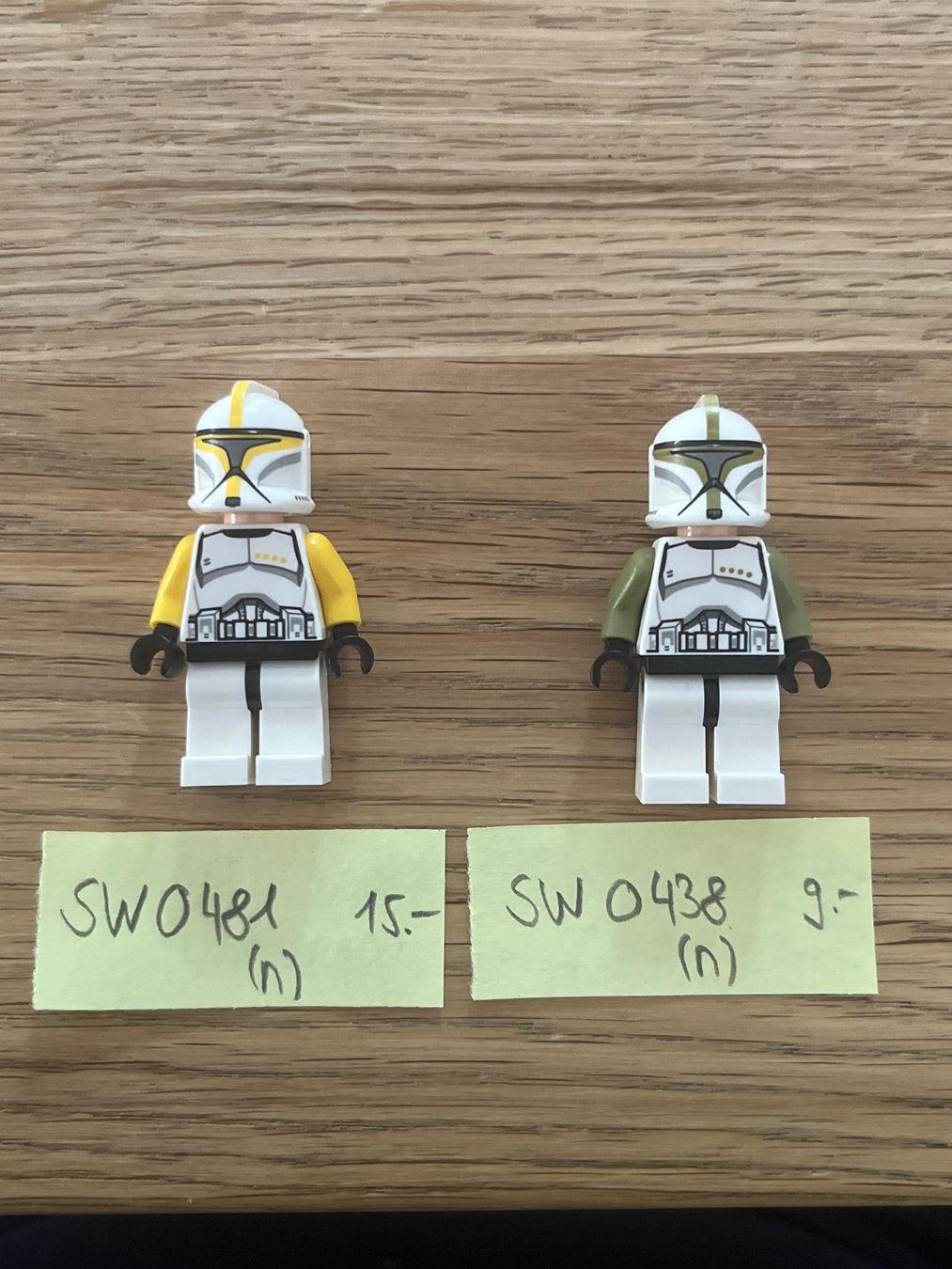 Lego Spielzeuge: Lego Star Wars Minifiguren Clone Comm./Sergeant – Neu (gemäss Beschreibung) aus Wimmis von Aluethi