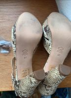 Sandales Luciano Barachini cuir python serpent 40