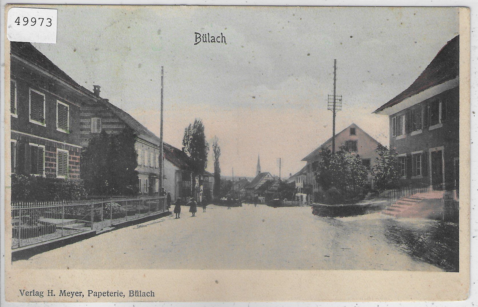 Cartes postales: Bülach - Dorfpartie – D'occasion à Ettingen par Kartenplanet