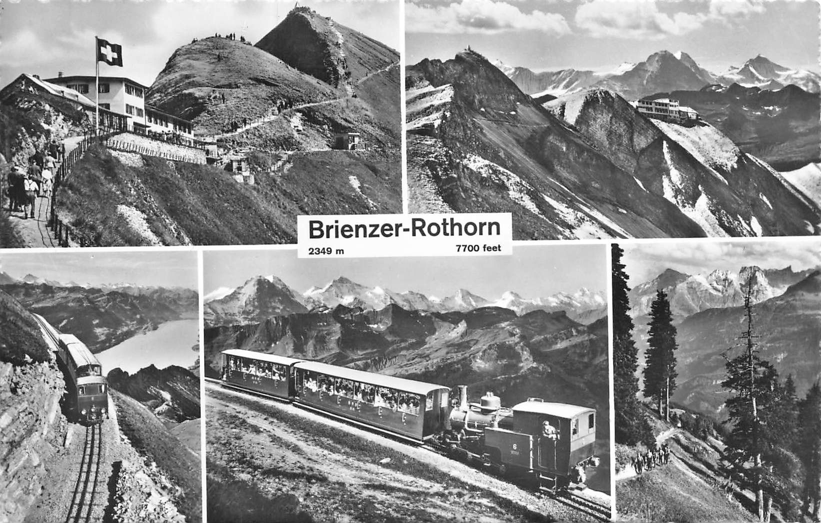 Ansichtskarten: Brienzer Rothorn Eisenbahn – Gebraucht aus Biasca von Blenio71