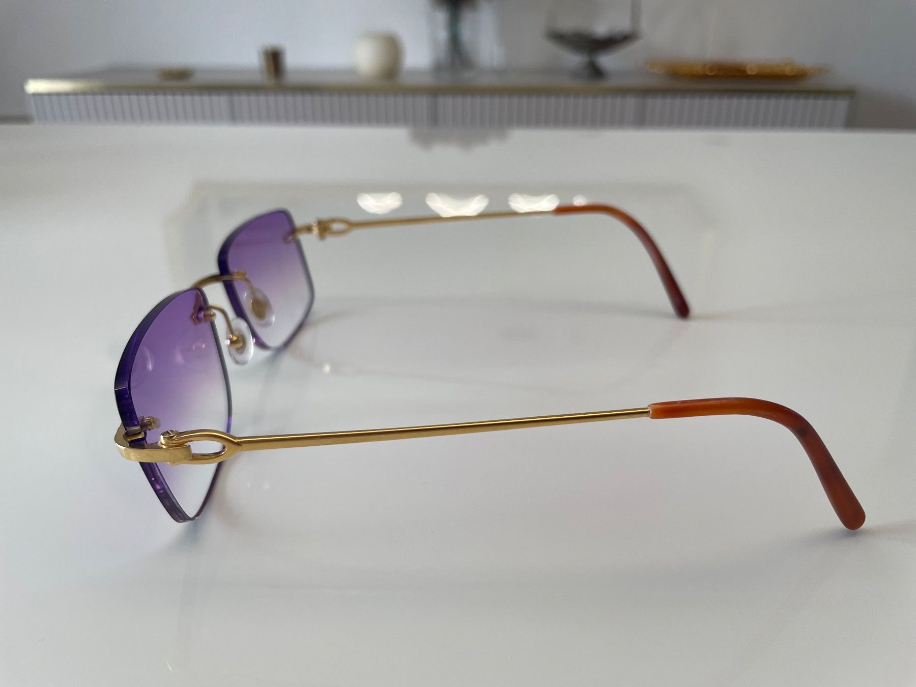 Cartier Brillen & Gläser: Lunettes Cartier Percés Or – Neu (gemäss Beschreibung) aus Bottens von 2Lens 2