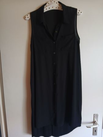 Longbluse mit Unterrock Gr. L