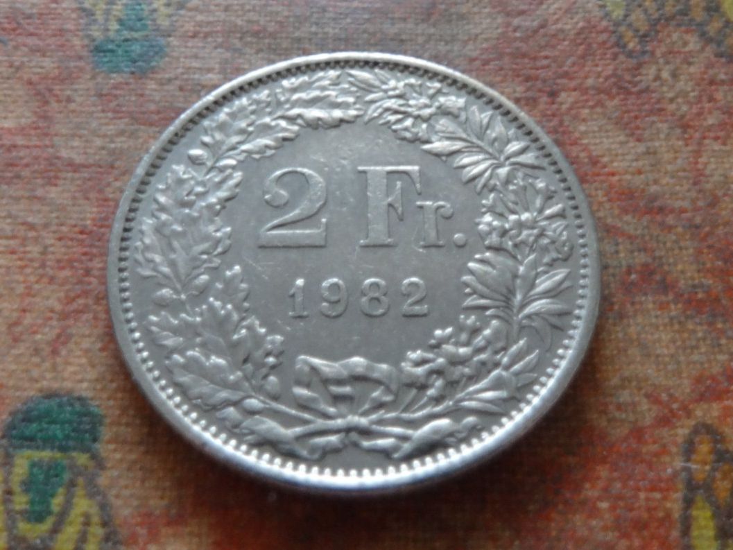Toutes les monnaies: 2 Fr. 1982 – D'occasion à Romanel-sur-Lausanne par Swift13