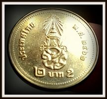 THAILAND 2 BAHT 2562/2019