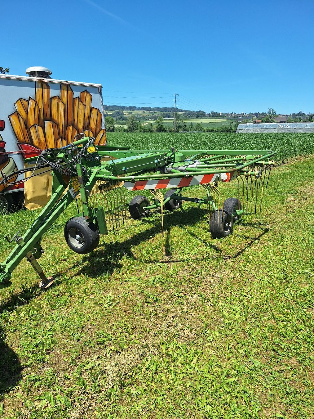 Krone Raufutterernte: Schwader Krone – Gebraucht aus Thundorf von MFrick01 1