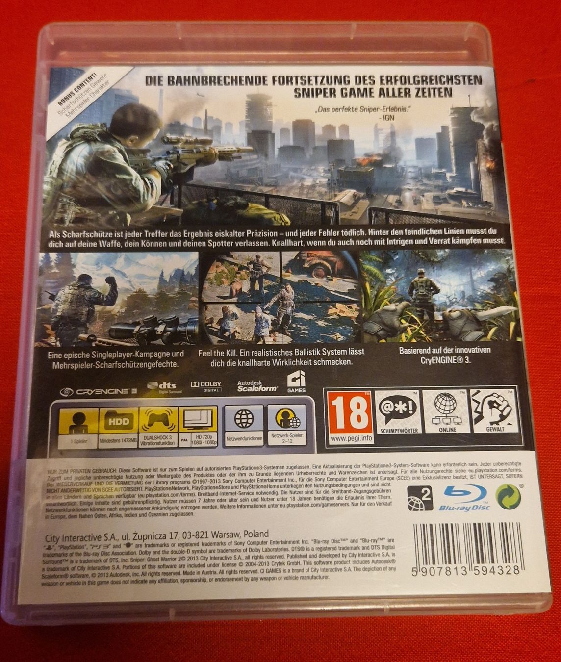 Sony Spiele: Sniper Ghost Warrior 2 Édition Limitée PS3 – Gebraucht aus Villars-sur-Glâne von MrLobTec 1