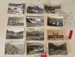 Nostalgie pur! 12 Historische Schweizer Postkarten (B)