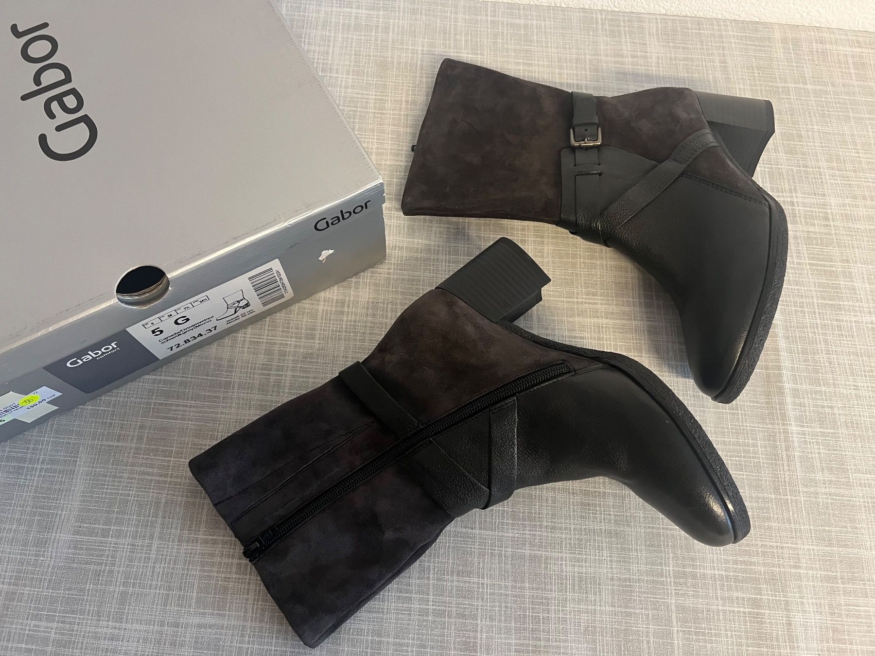 Gabor Scarpe da donna: Gabor Stiefelette Schwarz Gr.37.5 – Usato da Frauenfeld venduto da dilili 2