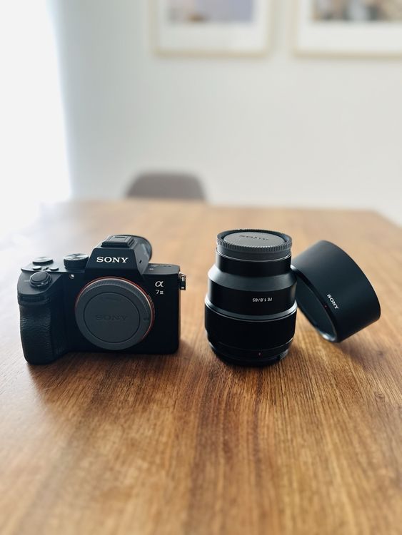 Sony Alpha 7 III + Sony FE 85mm f/1.8 Objektiv Kaufen auf Ricardo