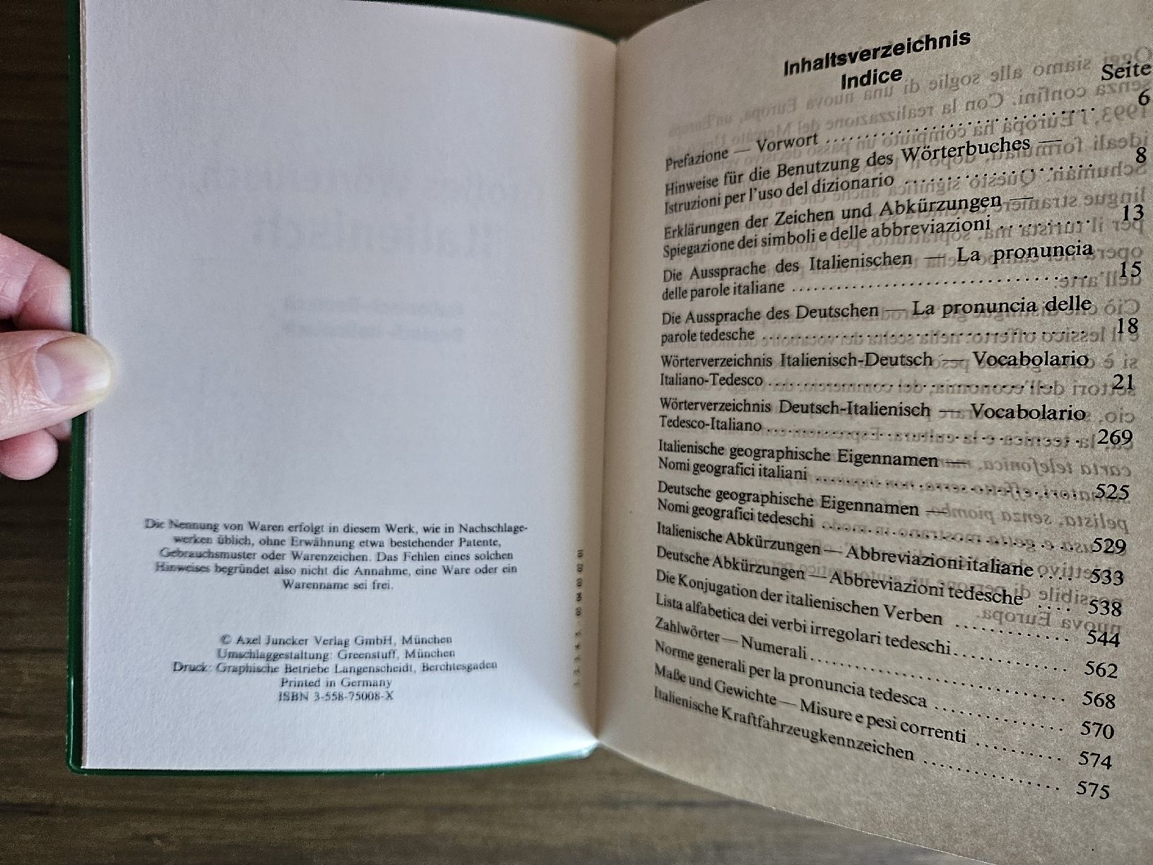Bücher: Worterbuch Deutsch - Italienisch – Neu (gemäss Beschreibung) aus Wauwil von seriously3 2
