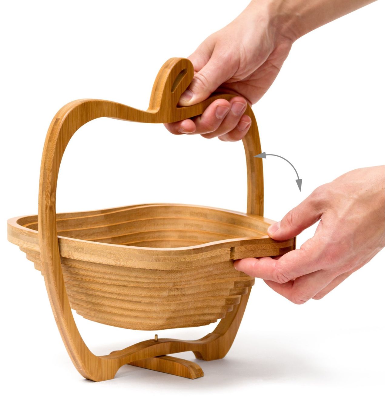 Accessori: Faltkorb Apfel aus Bambus – Nuovo e nell'imballaggio originale da Bülach venduto da StoreInShopOutlet 5