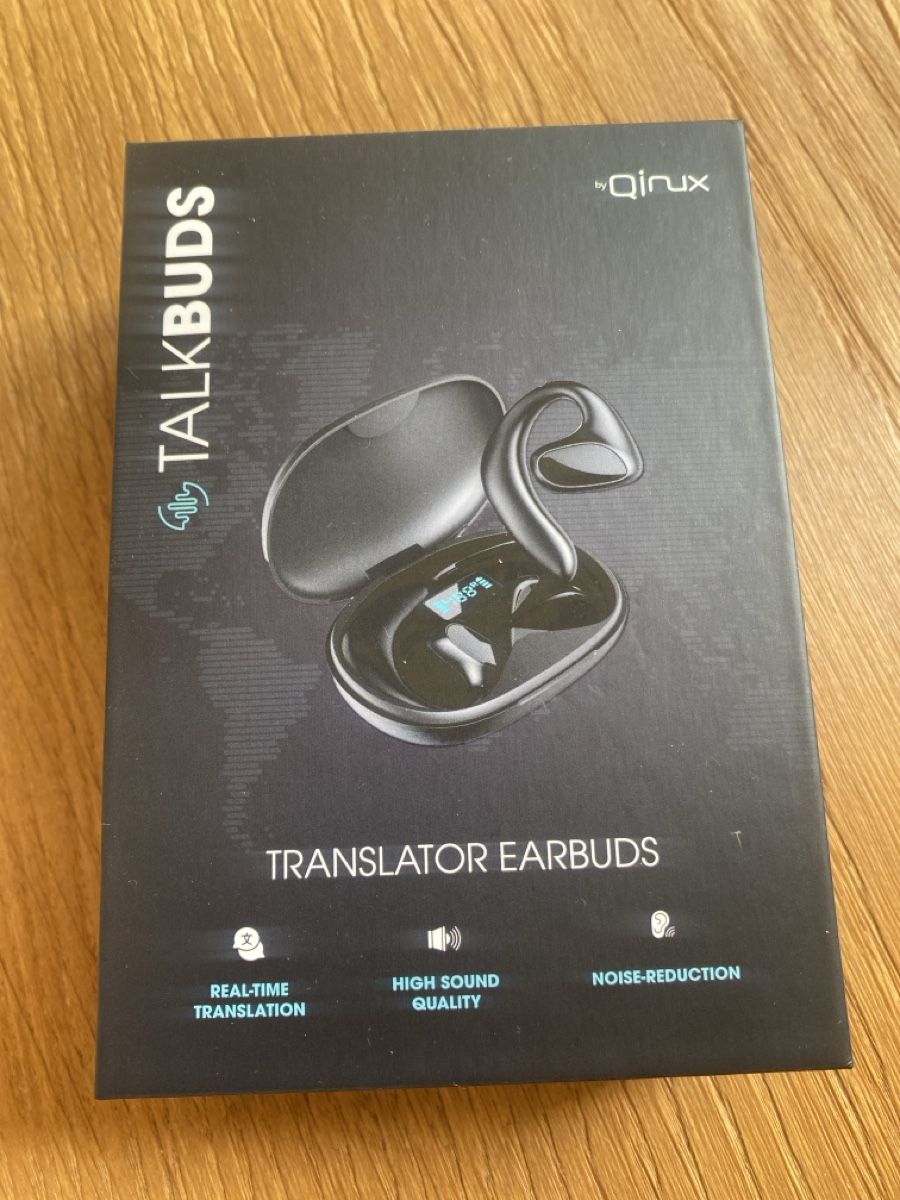 Cuffie: Qirux Talkbuds -Translator Earbuds Übersetzer – Nuovo e nell'imballaggio originale da Zürich venduto da joyfulgrace