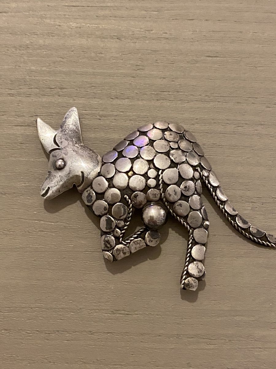 Spille & Fermagli: Känguru 🦘 Brosche 800 Silber – Usato da Birr venduto da Vintage-Liebhaber 5