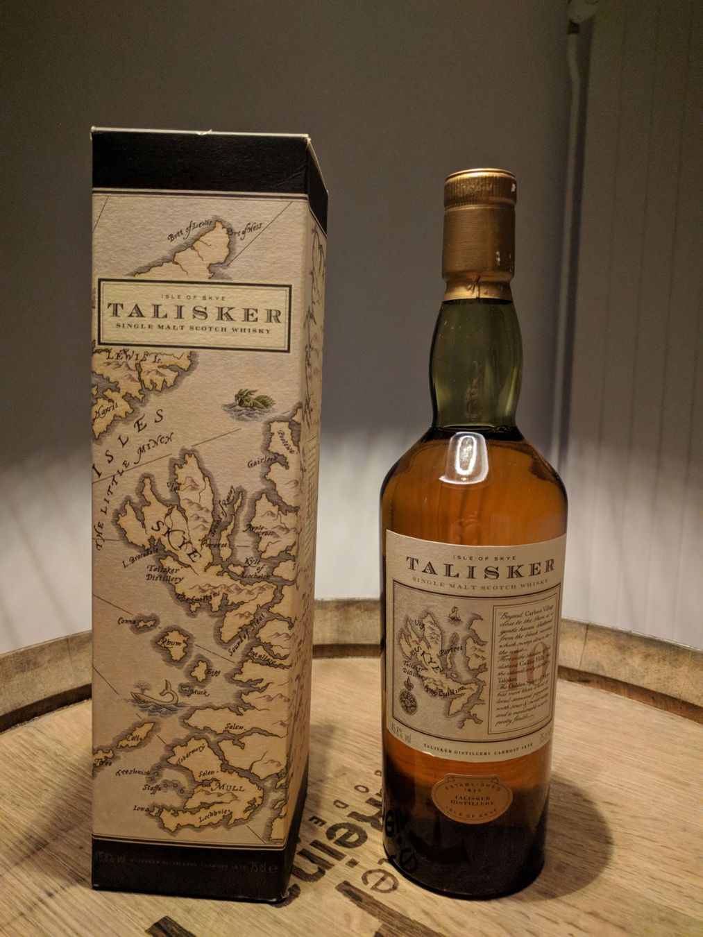Talisker Spirituosen: Talisker 10yo, Single Malt Whisky – Neu und originalverpackt aus Einsiedeln von H_Blaster