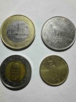 4 pièces Hongroises utilisées