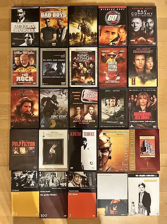 Alle DVDs: 23 DVD * ACTION / CLASSICS * – Gebraucht aus Oberwil-Lieli von Space92