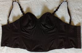 MARIE JO Corsage/Strumpfgürtel Schwarz, Grösse EU 85 D/EU 80