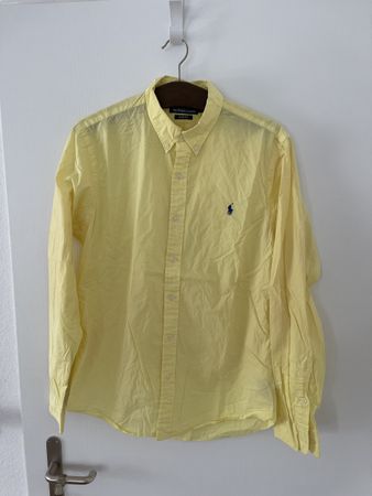 Polo Ralph Lauren Hemd, Gelb, Grösse M, Top! Y2k elegant