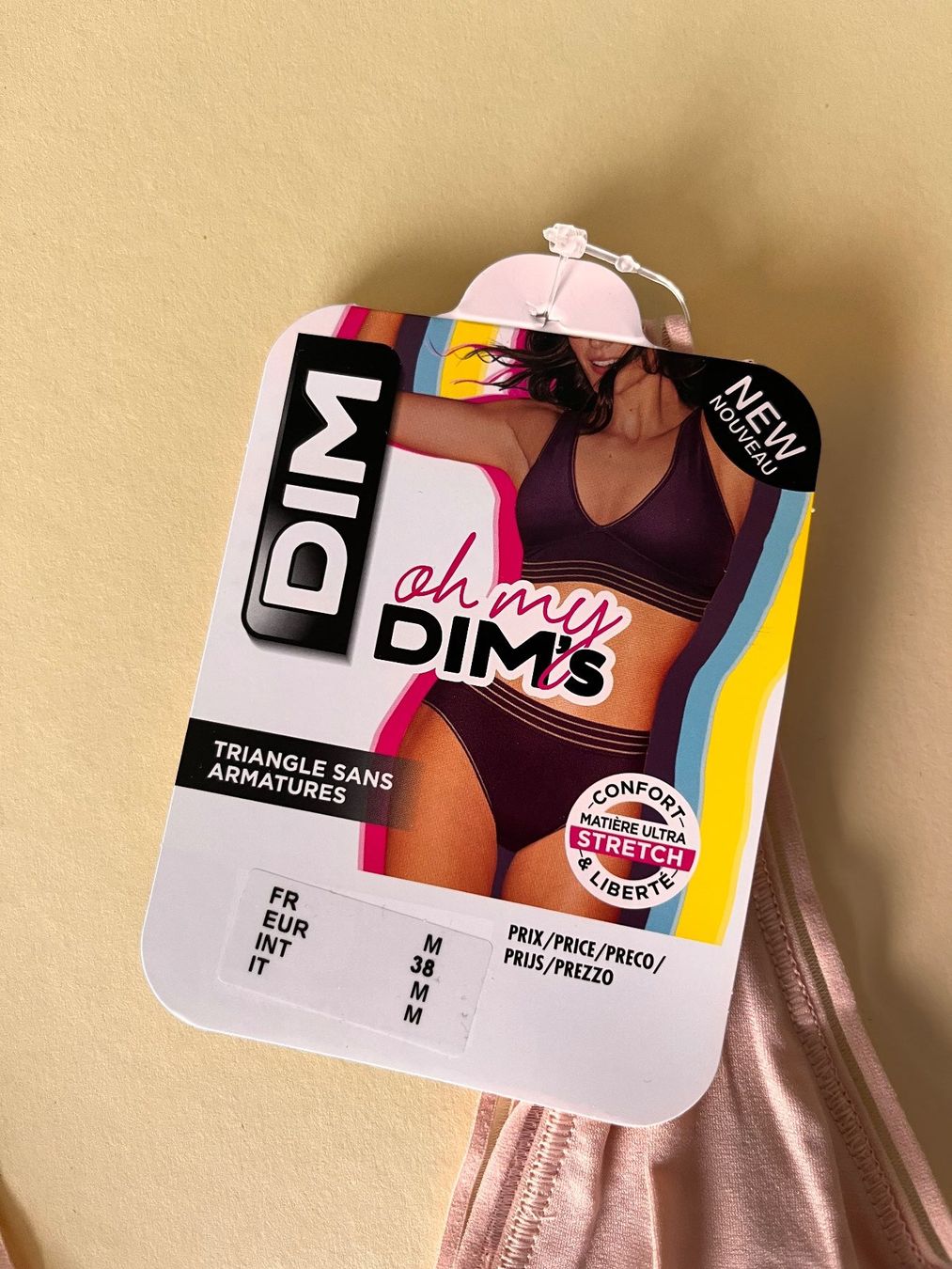 Dim Altra biancheria intima: DIM, Triangle-BH ohne Bügel, Grösse 38, Farbe Hellrosa – Nuovo e nell'imballaggio originale da Rudolfstetten venduto da gst_g7xl 1