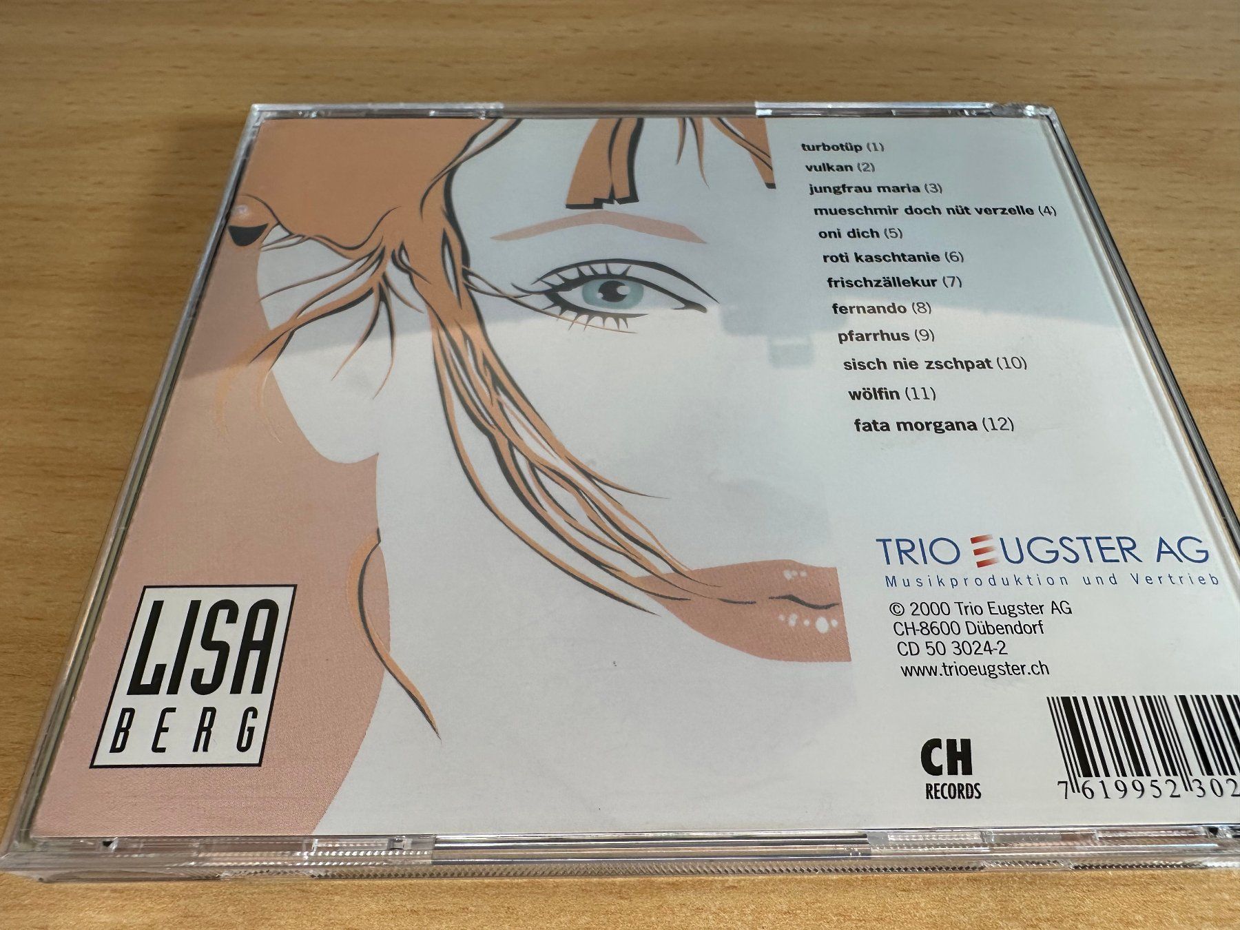 CDs: Lisa Berg – Lisa Berg – Gebraucht aus Rikon im Tösstal von Alpenmutz 1