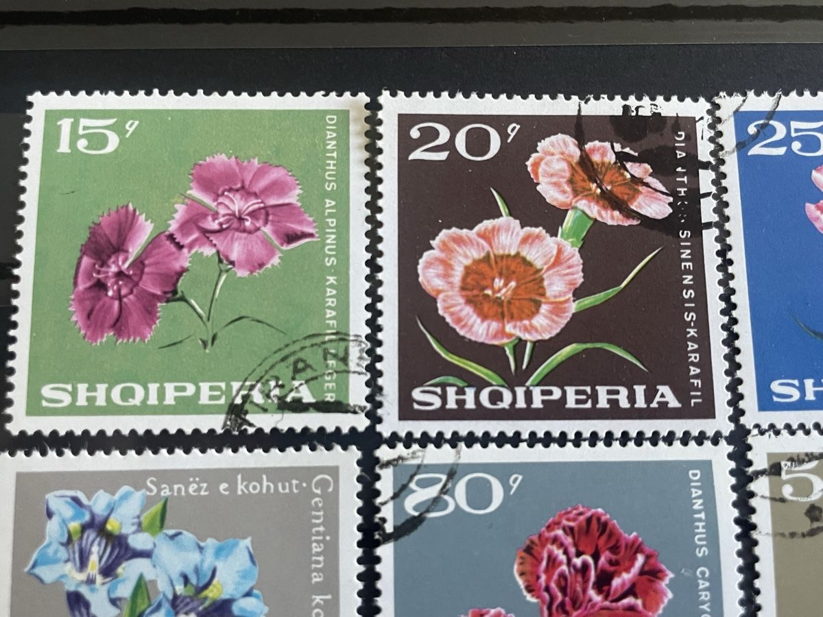 Alle Briefmarken: Briefmarken Albanien – Gebraucht aus Buchs AG von fpatricia 1
