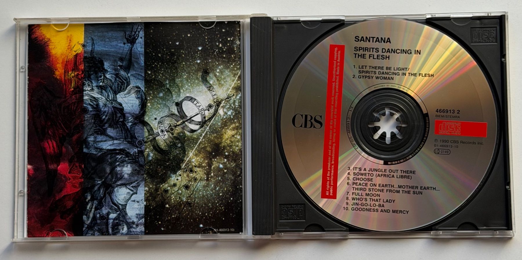 CD: Santana / Spirits Dancing In The Flesh – Usato da Näfels venduto da rottabi 2
