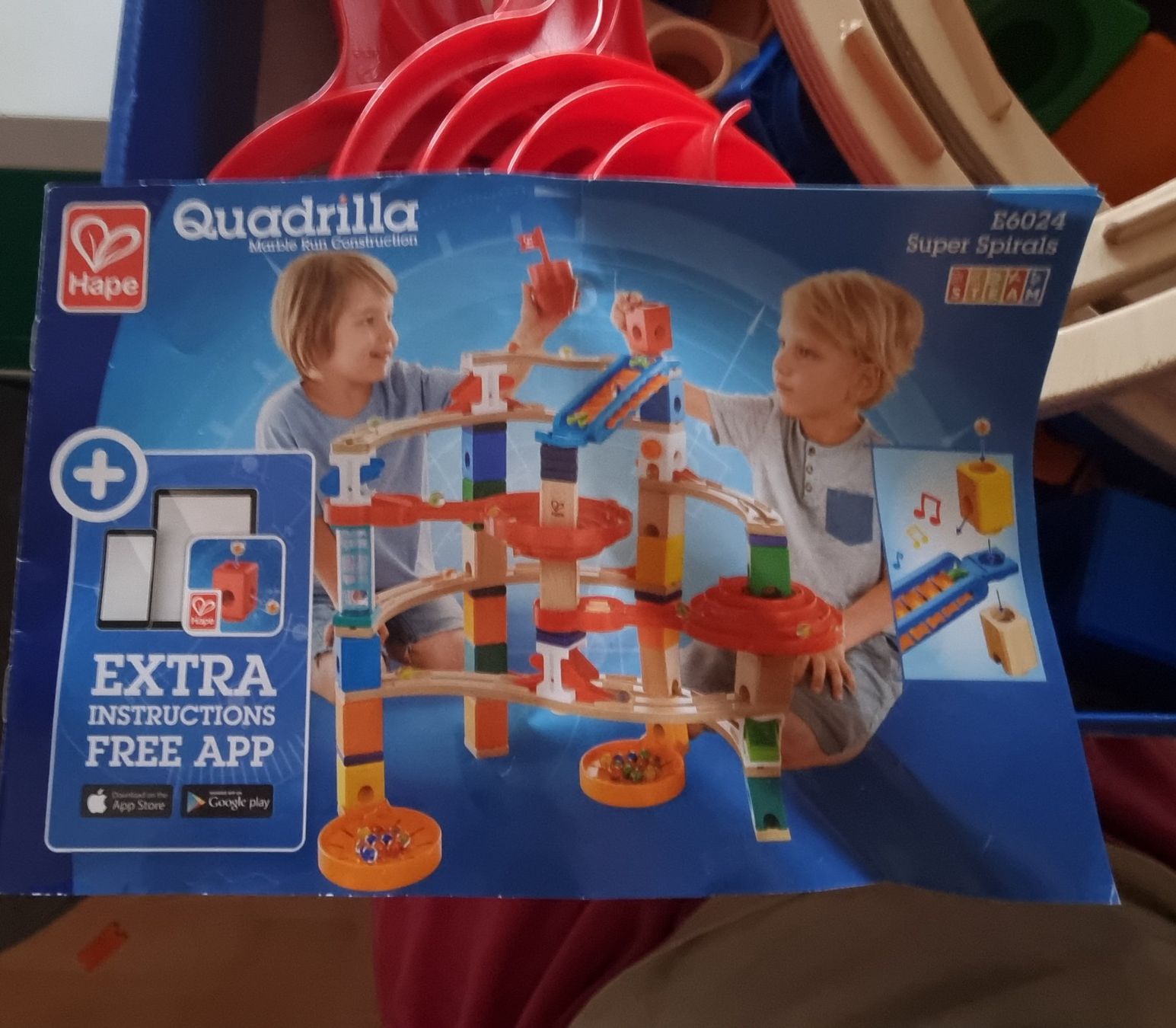Quadrilla Jouets: Quadrilla Super Spirals E6024 – D'occasion à Konolfingen par Goofy021 2