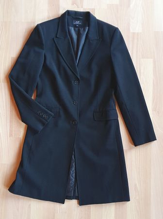 Schwarzer Long-Blazer Avant Premiere Gr. 40 Top Zustand