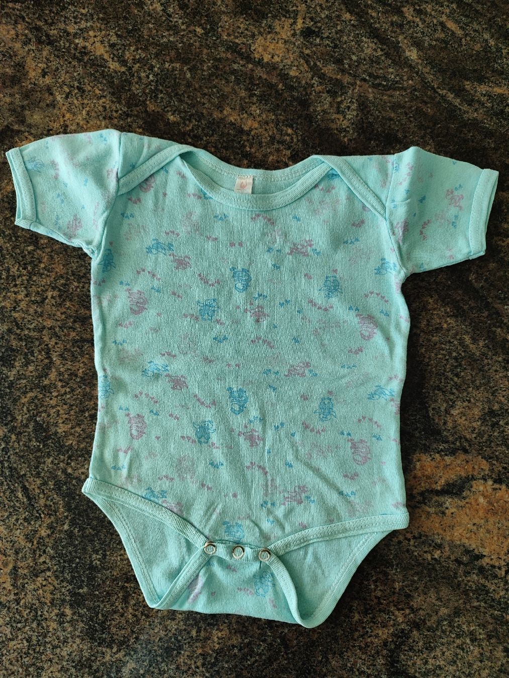 Biancheria intima: Body Gr.74/80, mintgrün, – Usato da Madiswil venduto da marmotte63