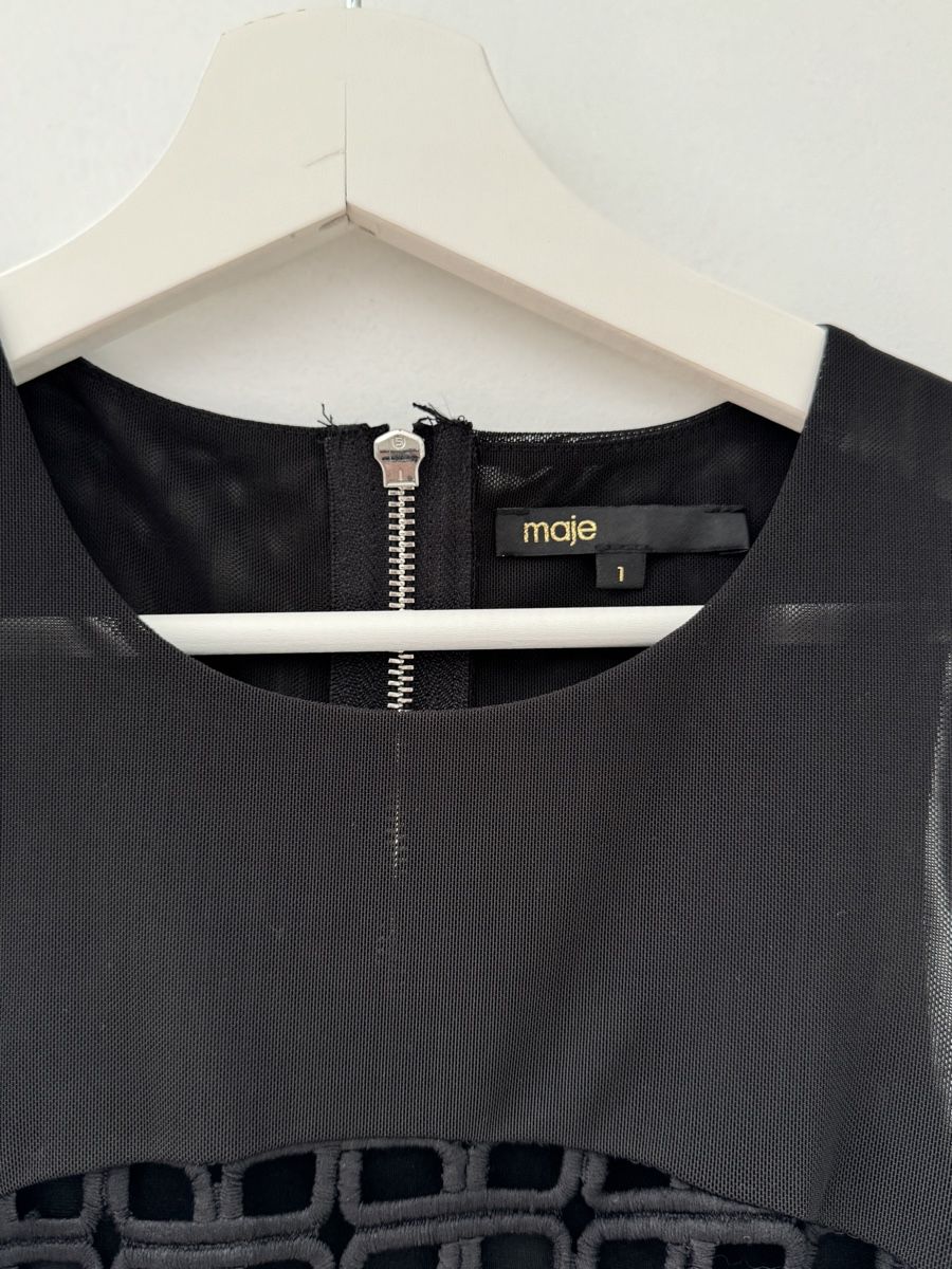Maje Kleider: Maje Black Dress in size 1 – Gebraucht aus Wollerau von mad_jbn2 1