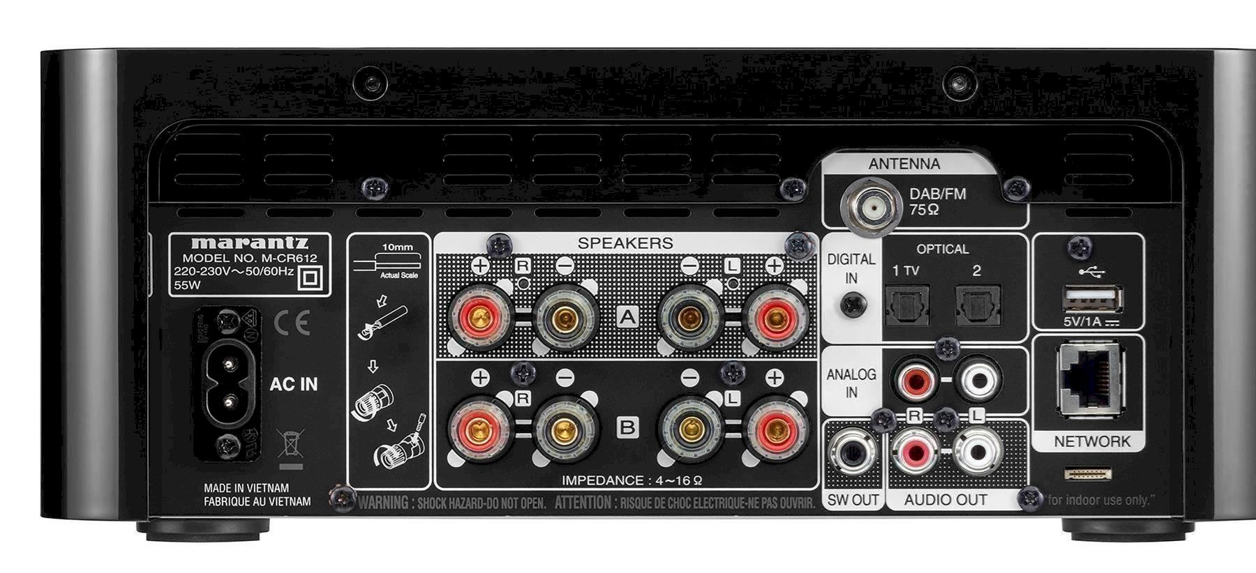 Ricevitori: Marantz M-CR612 Melody X CD-Receiver – Nuovo e nell'imballaggio originale da Bottighofen venduto da zaap 4