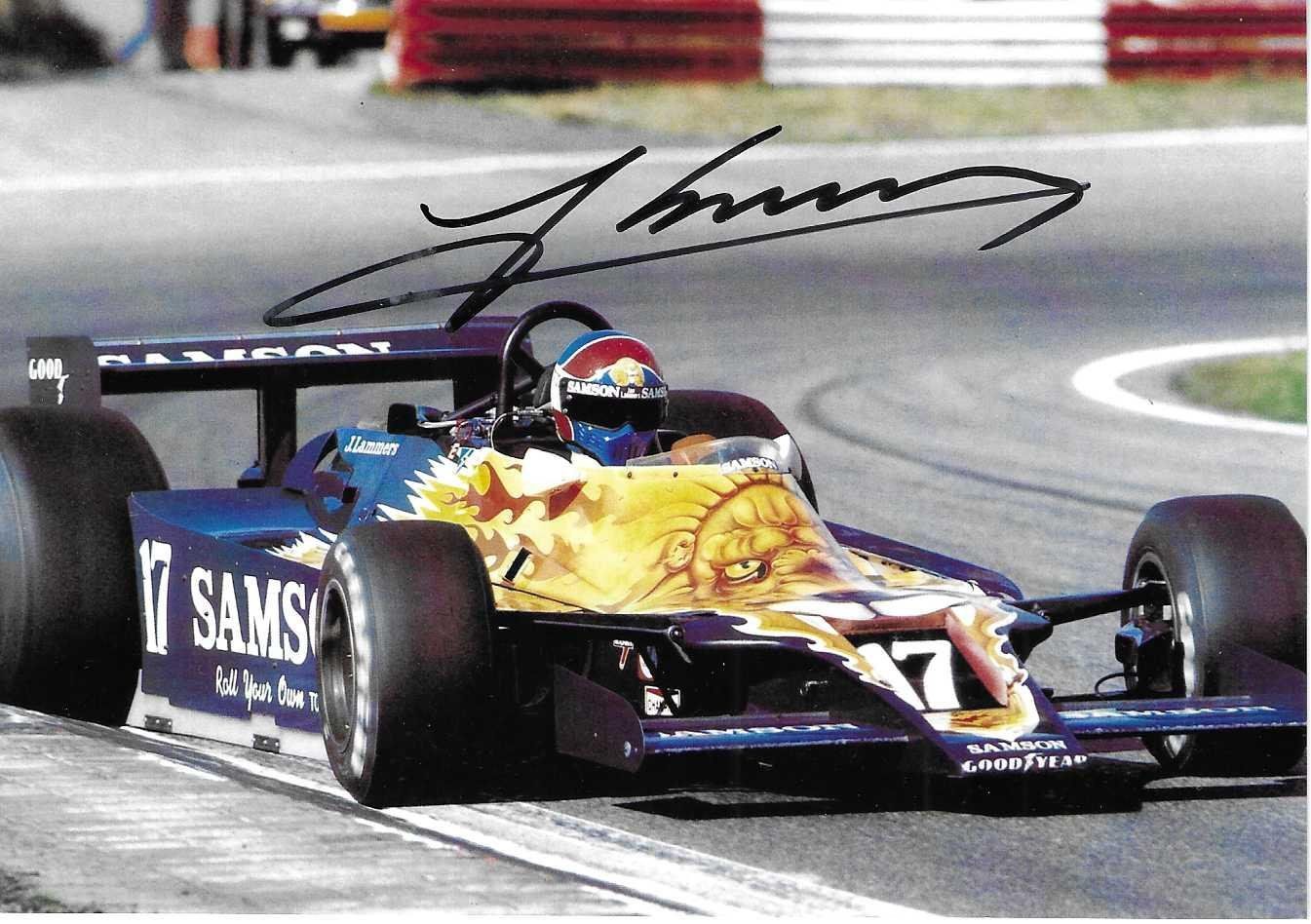 Autografi: Lammers, Shadow 1979, original signiert! – Usato da Grünenmatt venduto da F1Racing-Switzerland