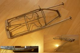 Antiker Fahrrad Gepäckträger PLETSCHER Switzerland
