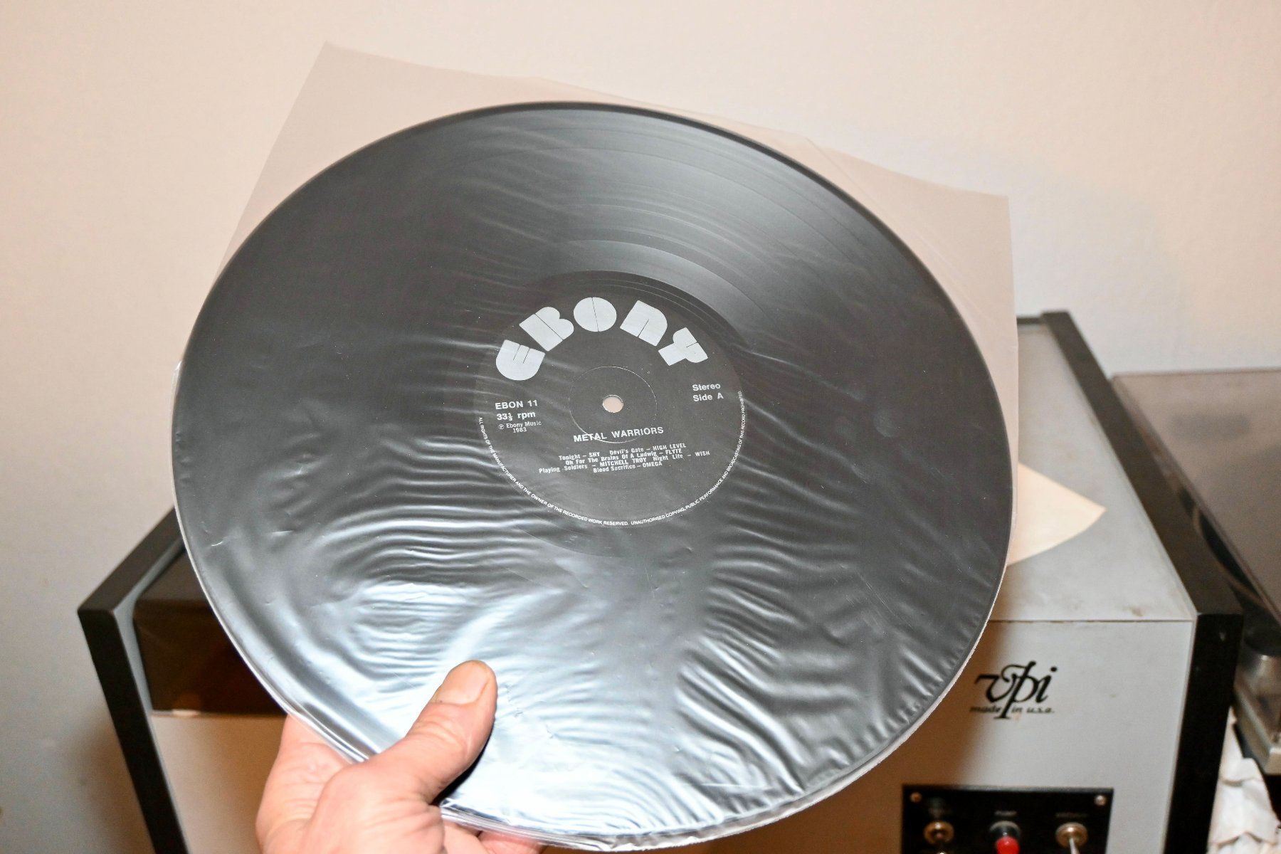 Dischi in vinile: Metal Warriors EBONY UK 1983 LP VG+/VG+(+)/MINT- – Usato da Pfaffhausen venduto da mono_rec 4