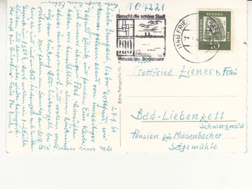 Cartes postales: Flüelen 1961, coloriert – D'occasion à Bürglen TG par StampGraf 1