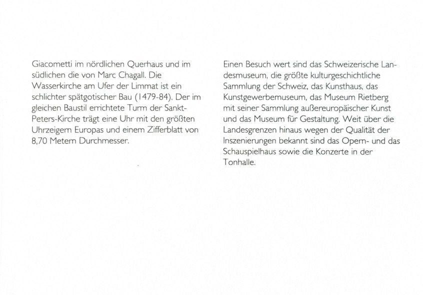Cartoline postali: Postkartenbuch Zürich – Nuovo (secondo la descrizione) da Sarnen venduto da Livres 4