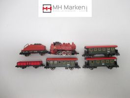 Kleines Zugset div. Herst. mit 4 Wagen o.OVP Analog Spur N