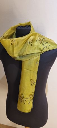 Foulard rectangulaire femme en soie
