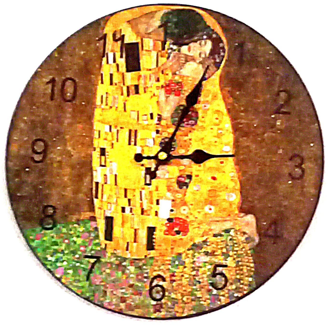 Orologi da terra & Orologi da parete: Gustav Klimt der Kuss Wand-Uhr – Usato da Baar venduto da 2cvbaar