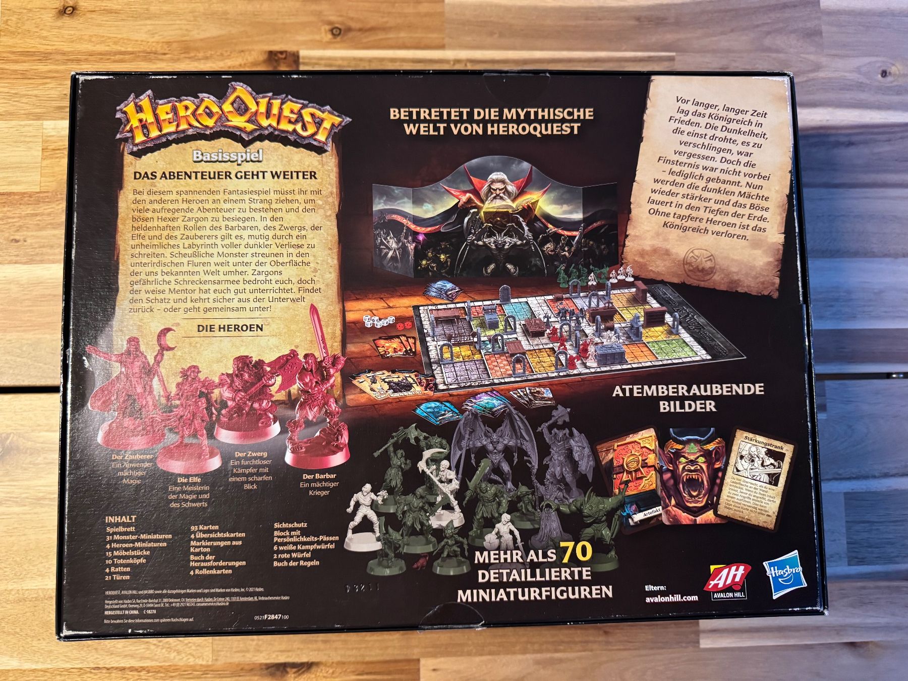 Hasbro Spiele: HeroQuest: Basisspiel – Gebraucht aus Ostermundigen von SecondHandster 1