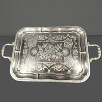 👑 Luxus-Barock Tablett – Servierstil mit Glanz! ✨