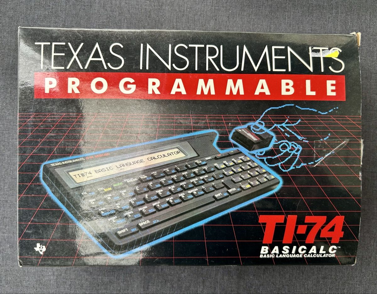 Texas Instruments Calcolatrici tascabili: Texas Instruments TI 74 Basicalc – Usato da Frauenfeld venduto da Colonia64 9