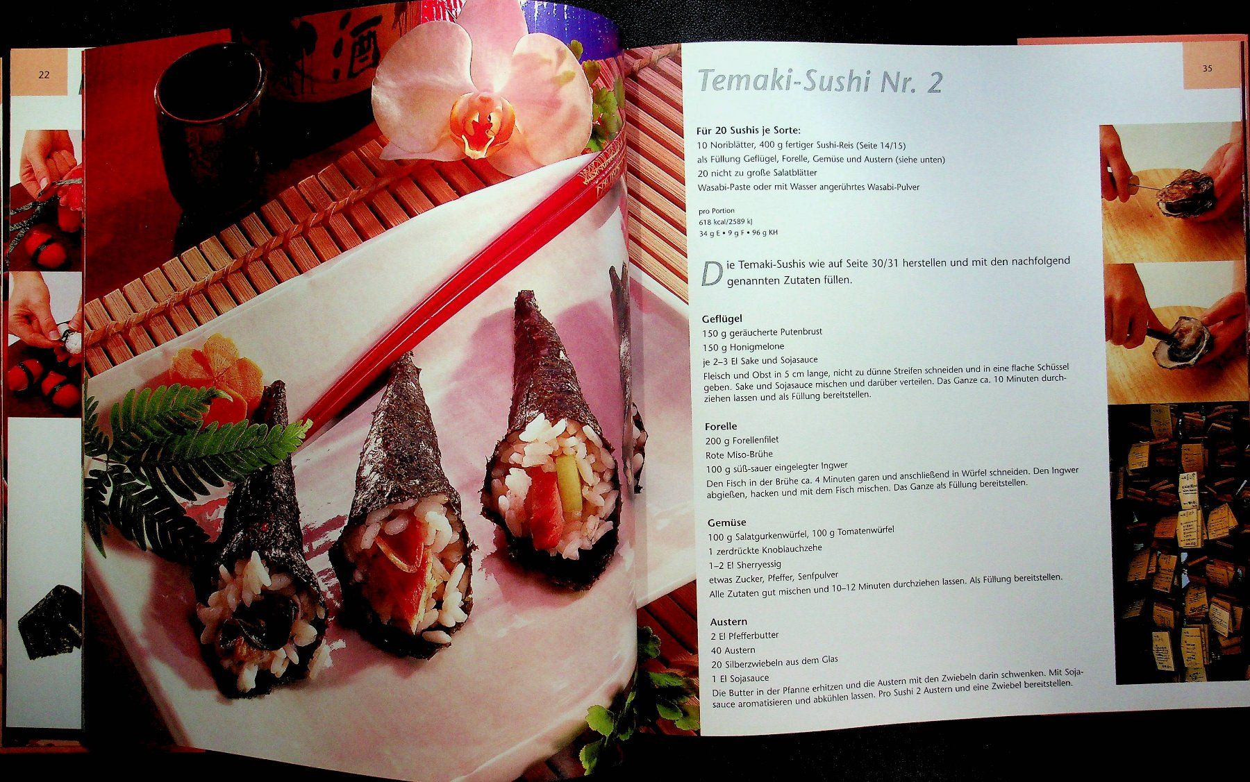 Bücher: Sushi geformt gerollt oder gepresst – Gebraucht aus Reitnau von Zaomir 5