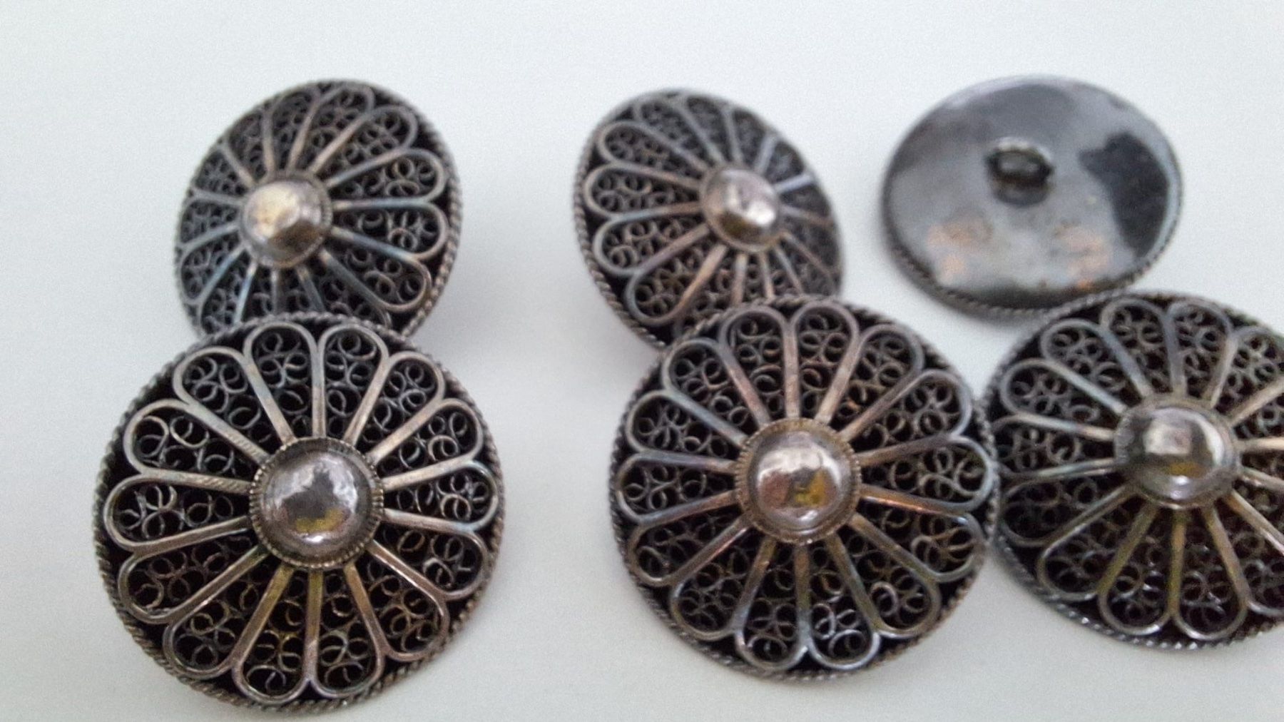 Boutons de manchette: Filigran Trachtenschmuck – D'occasion à Mauensee par Bognau68 2